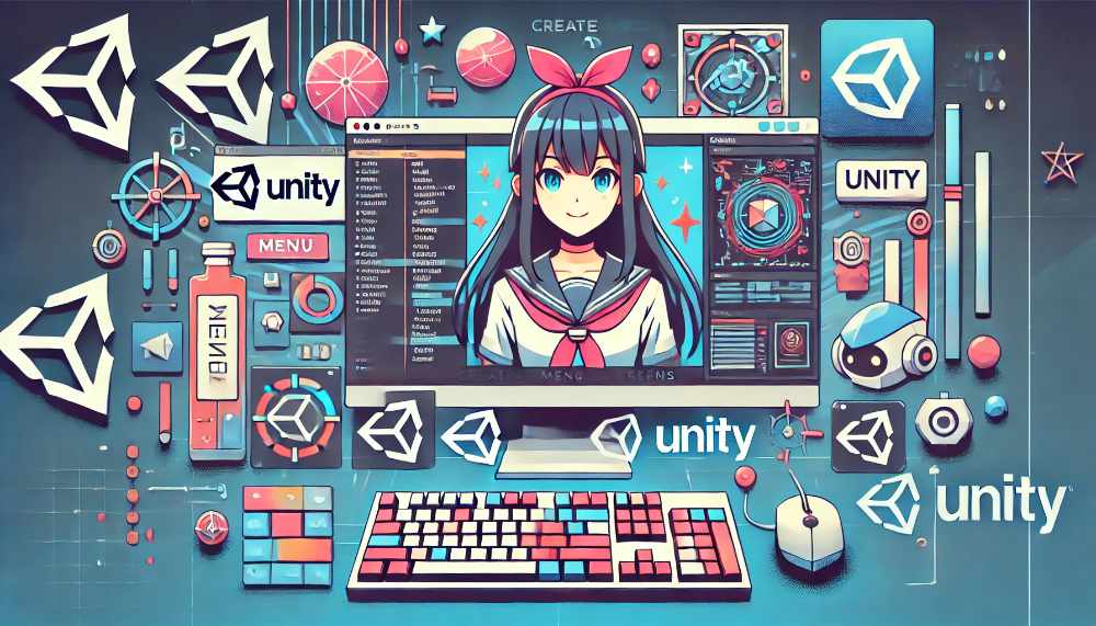 unity メニュー画面 作り方